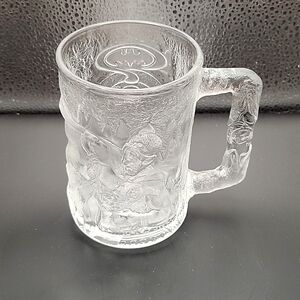 Vintage 1995 McDonald's Batman Forever Robin Clear Mug
